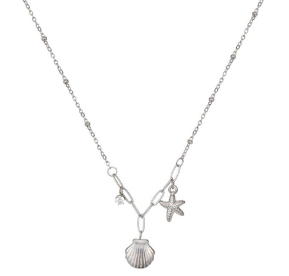 Cadena de concha/estrella