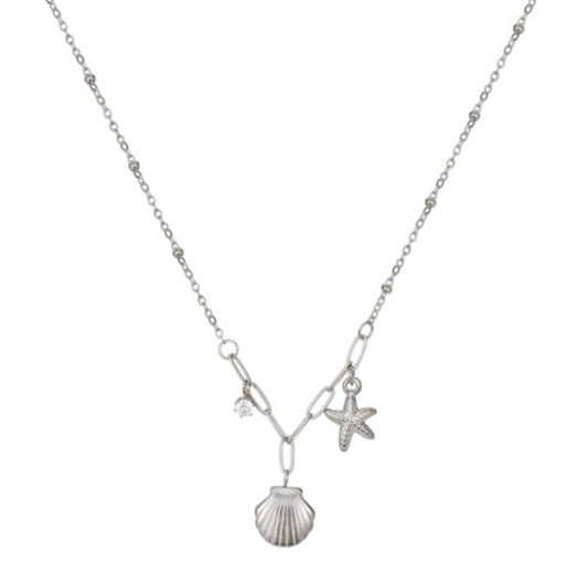 Cadena de concha/estrella