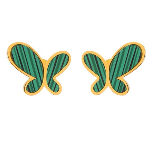 Aretes mariposa