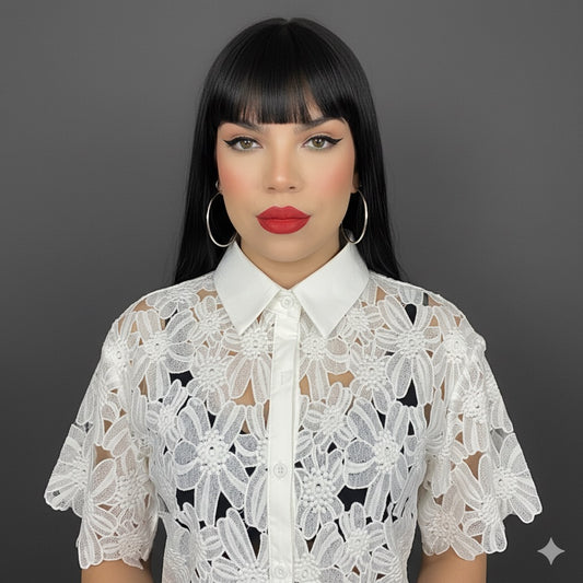 Blusa en crochet