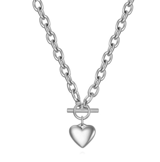 Cadena de corazón