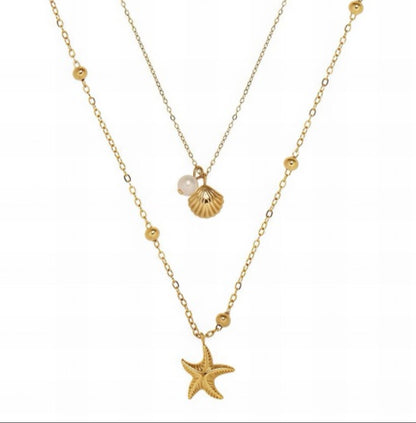 Cadena de estrella/concha