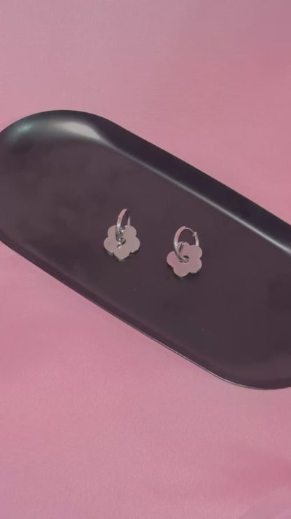 Aretes de flor